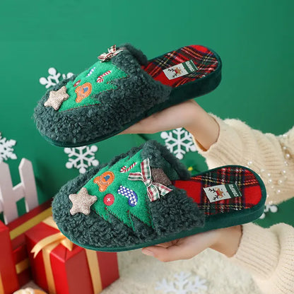 Women's Cotton Slippers for Home Use
