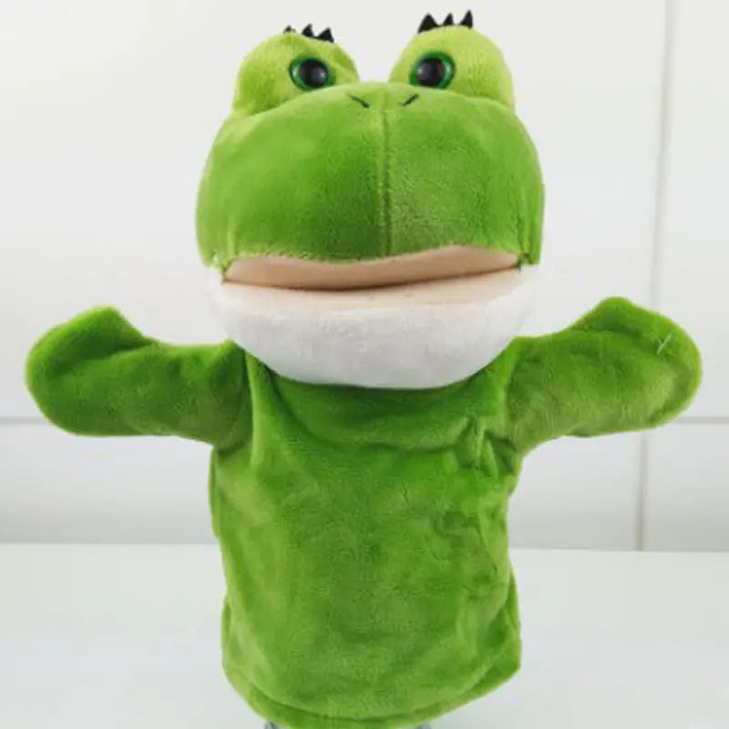 Plush Cartoon Animal Puppets for Early Education